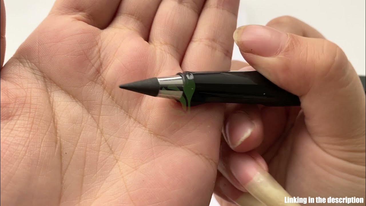 Everlasting all-metal pencil lets you write on and on without sharpening -  Yanko Design