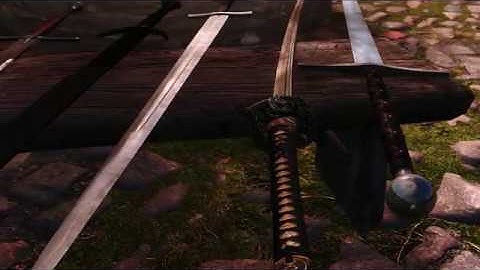 Vanilla Weapon Replacer SSE (promo)