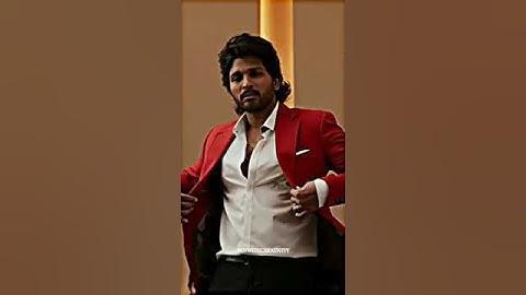 allu arjun attitude status || attitude status video #viral #trending #shorts