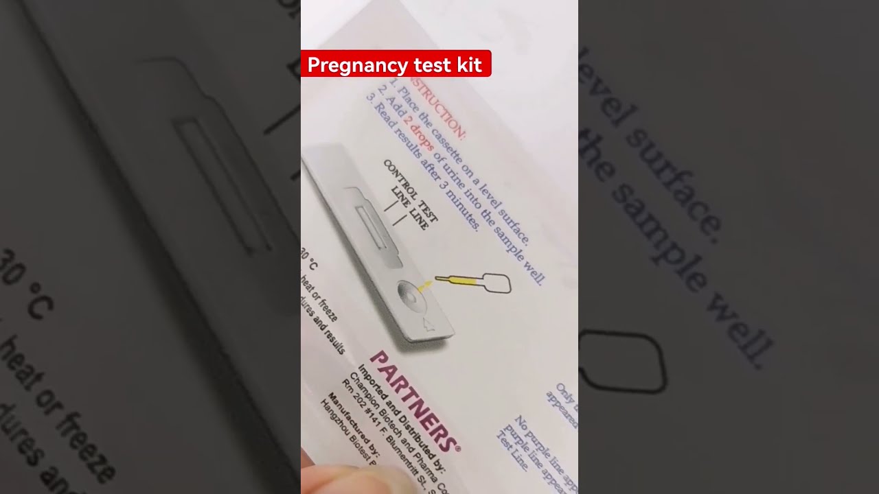 Pregnancy Test Kit HCG Cassette Laboratory Pregnancytest Pregtestkit