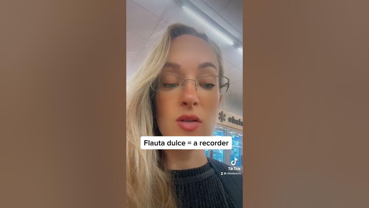 se dice “flauta dulce” en inglés?” YouTube