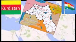 تعرف على خريطة الحقيقية ل كوردستان.. Nexşê kurdistanê A rast nasbike