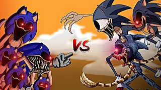 Sonic.omt (One Last Round) Vs Sonic.eyx, Lord X, Dark Sonic, and Other! DC2 Compilation