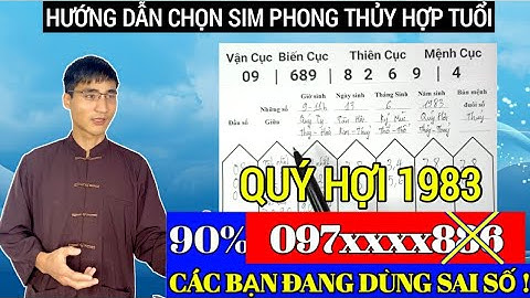 Tuổi quý hợi hợp với số điện thoại nào năm 2024