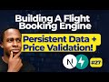 FastAPI + Next.js Integration #3 | Zustand Storage + Price Validation | Flight Booking App (Day 27)