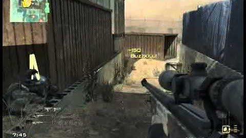 MW3 Dome Beast Quick Scoping L118A