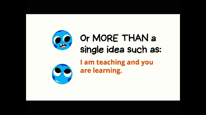 Learn the basic components of the English sentence...