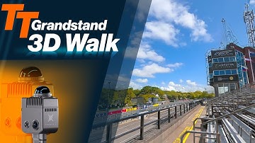 3D scan of the Isle of Man TT Grandstand – XGRIDS Lixel K1 and Gaussian Splatting