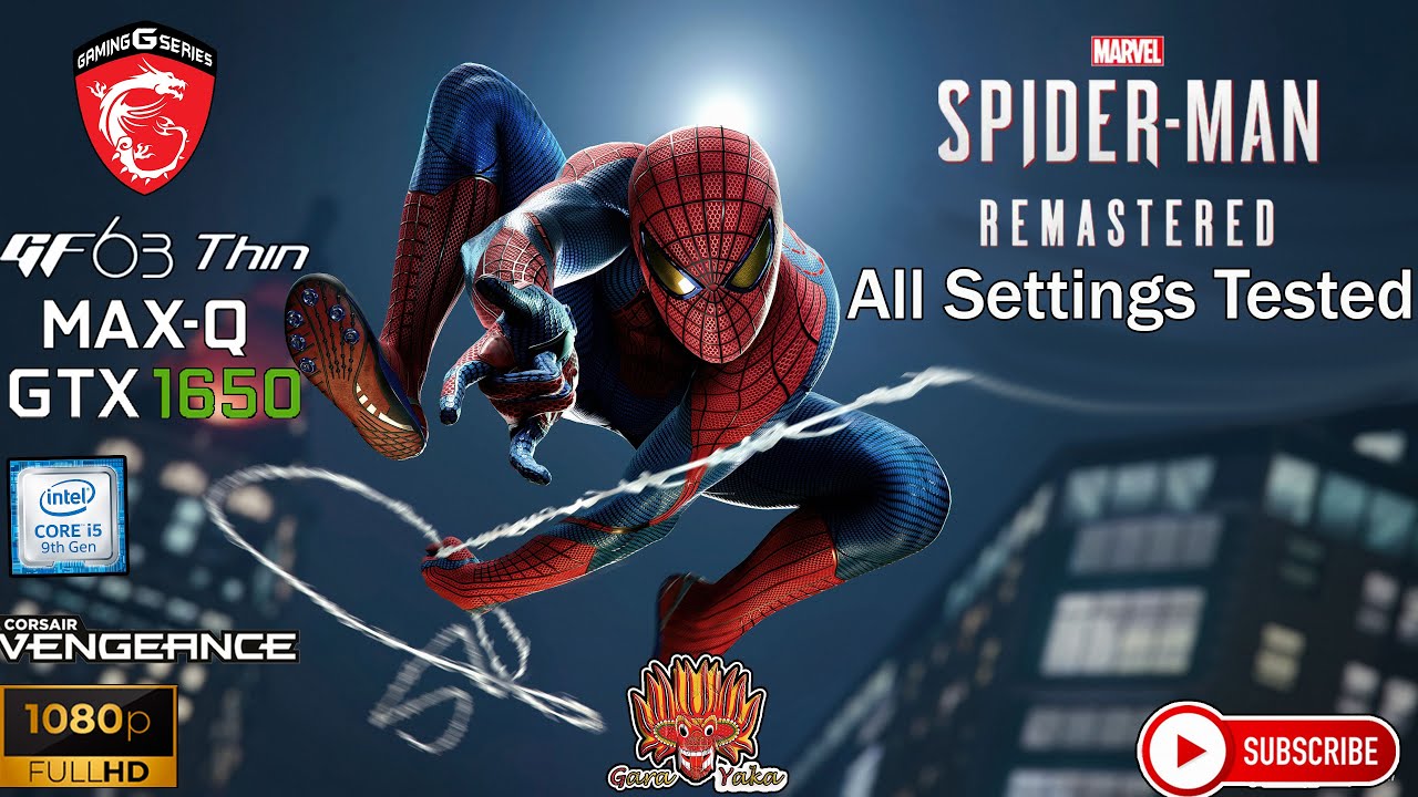 Marvel's Spider-Man Remastered: PC performance, system requirements and the  best settings to use