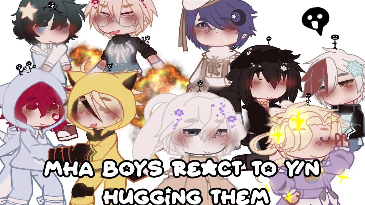 MHA Boys React to Y/N Hugging Them [Y/N Harem] (Remake)