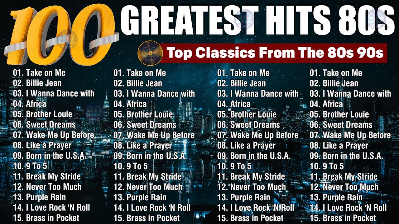 ミュージック The best song Oldies But Goodies Music 70s 80s 90s - Best Songs Of 80s Music