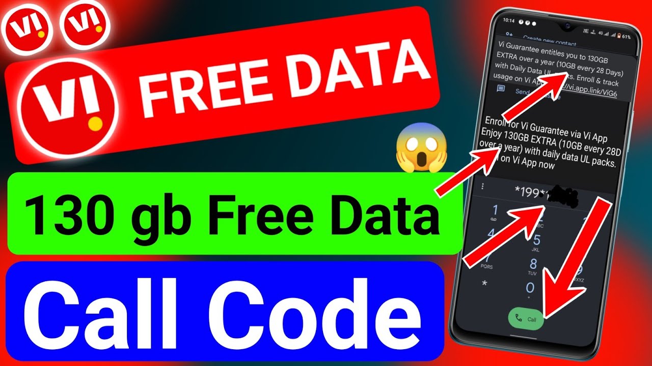Vi Free 130gb Data | Vi Me Free 130gb Data | 130gb Free Data Vi Me | Vi ...