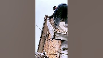 The process of wooden house repair - good tools can improve the efficiency of doing things