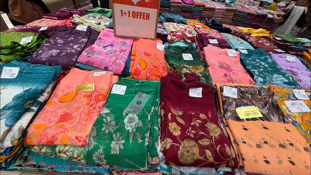 RS Brother's New Opening Shopping mall |Fancy sarees |Pattu sarees |rs brothers shopping mall