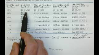 Tax Bracket Math