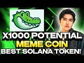 Crocoin best meme coin in solana  top solana token to buy in raydium