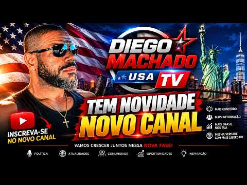 Diego Machado USA TV: O Novo Canal Sobre a Vida Real nos EUA!