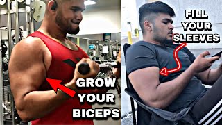 How To EFFECTIVELY Grow Your Biceps! (FILL YOUR ARM SLEEVES)