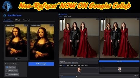 "Neorefacer on Google Colab | Swap Up to 8 Faces at Once with This New Face Swap Tool!"