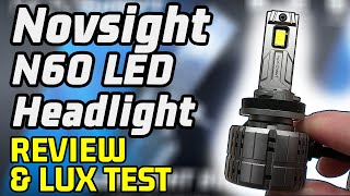 Is the Novsight N60 LED Headlight Upgrade a Brightness Powerhouse? - Review and Lux Test by Car Light Reviews 53,695 views 1 year ago 10 minutes, 9 seconds