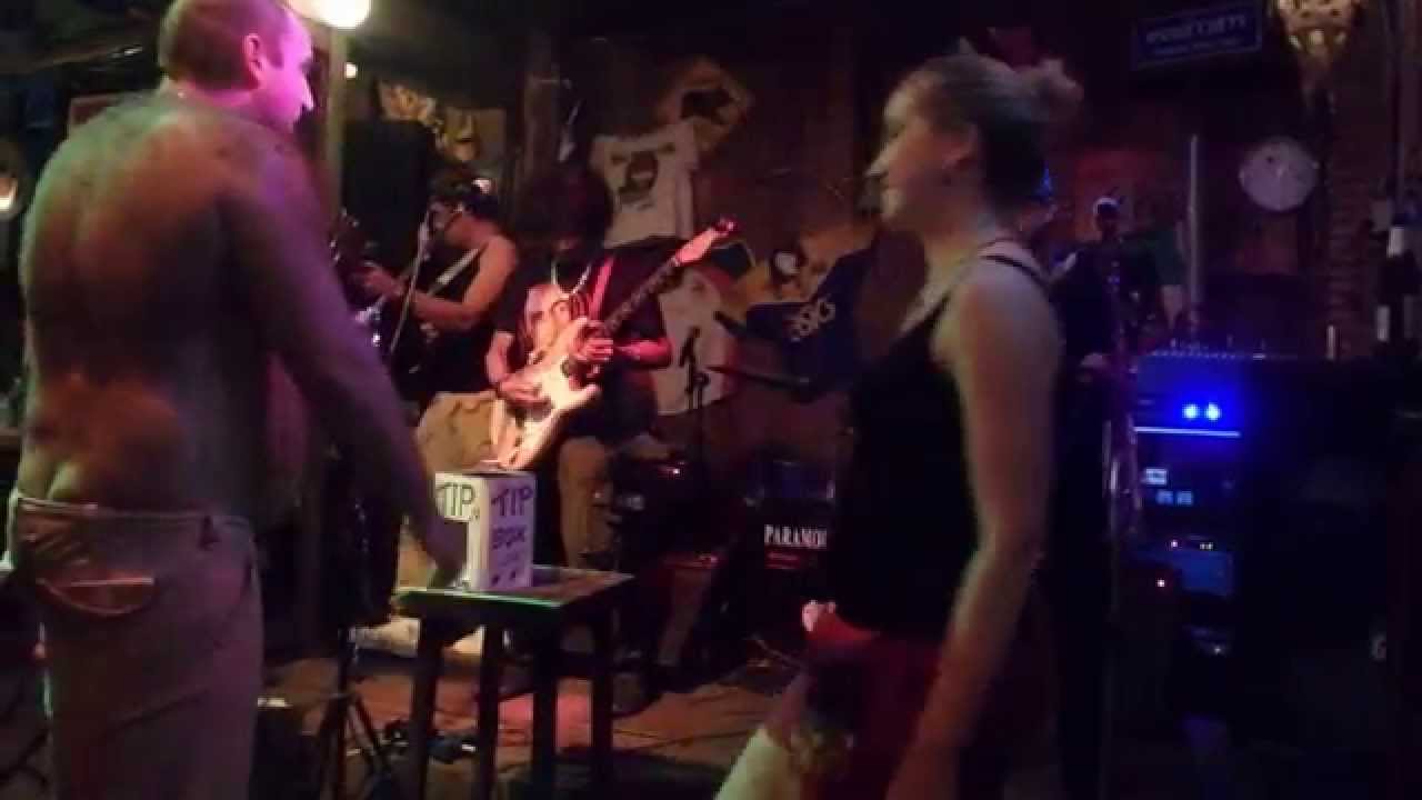 Fat Hairy Russian Man Russian Bear Dancing To Pink Floyd In Thailand Bar Funny Youtube
