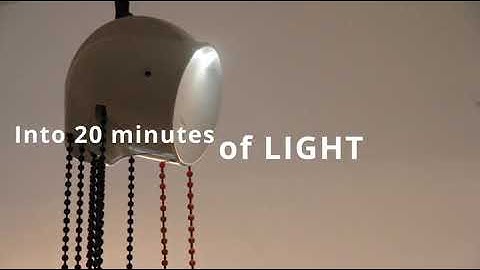 GravityLight GL02 Portable Self Powered LED Lamp