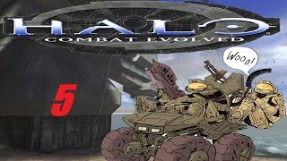 THE GREAT ESCAPE!!!!! | Halo CE with Unadvised Films Ep.5