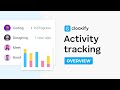 Clockify features activity tracking