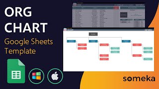 Org Chart Google Sheets Template | Organizational Chart Generator