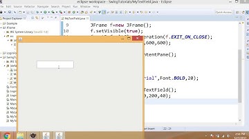 Java Swing(urdu/hindi)-10-  JTextField-01-  How to create a JTextField