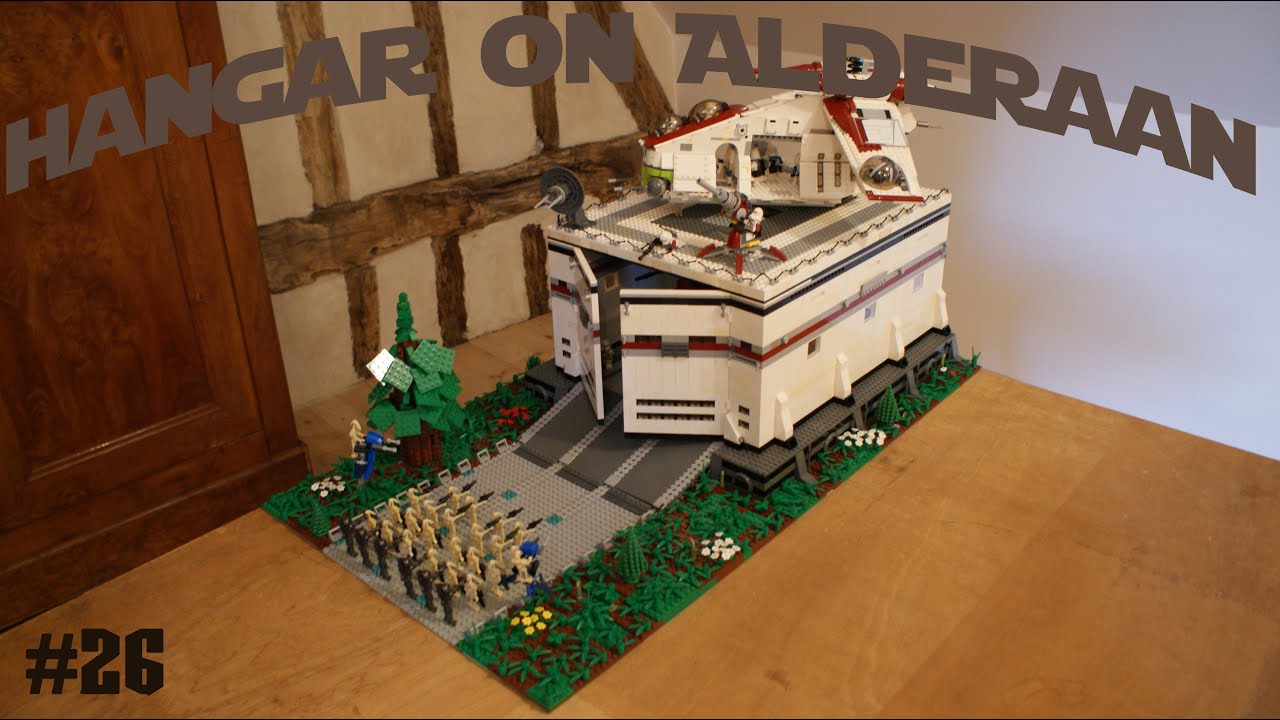 Lego Clone Wars - Hangar on Alderaan, BrickIsLife