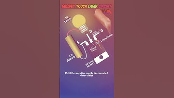 MOSFET touch lamp circuit
