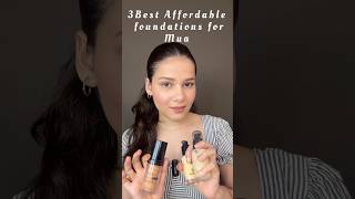Top 3 affordable Bridal foundations #affordablefoundation #lagirl #paccosmetic #forever52 #makeup