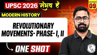 Complete Modern History  Revolutionary Movement  Phase I Ii   Upsc 2026 upsc 