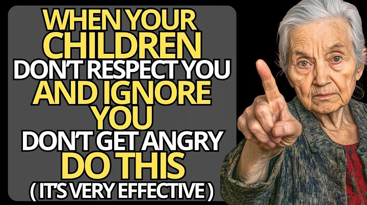 When your children don’t respect you and IGNORE YOU, stay CALM and DO THIS for EFFECTIVE RESULTS
