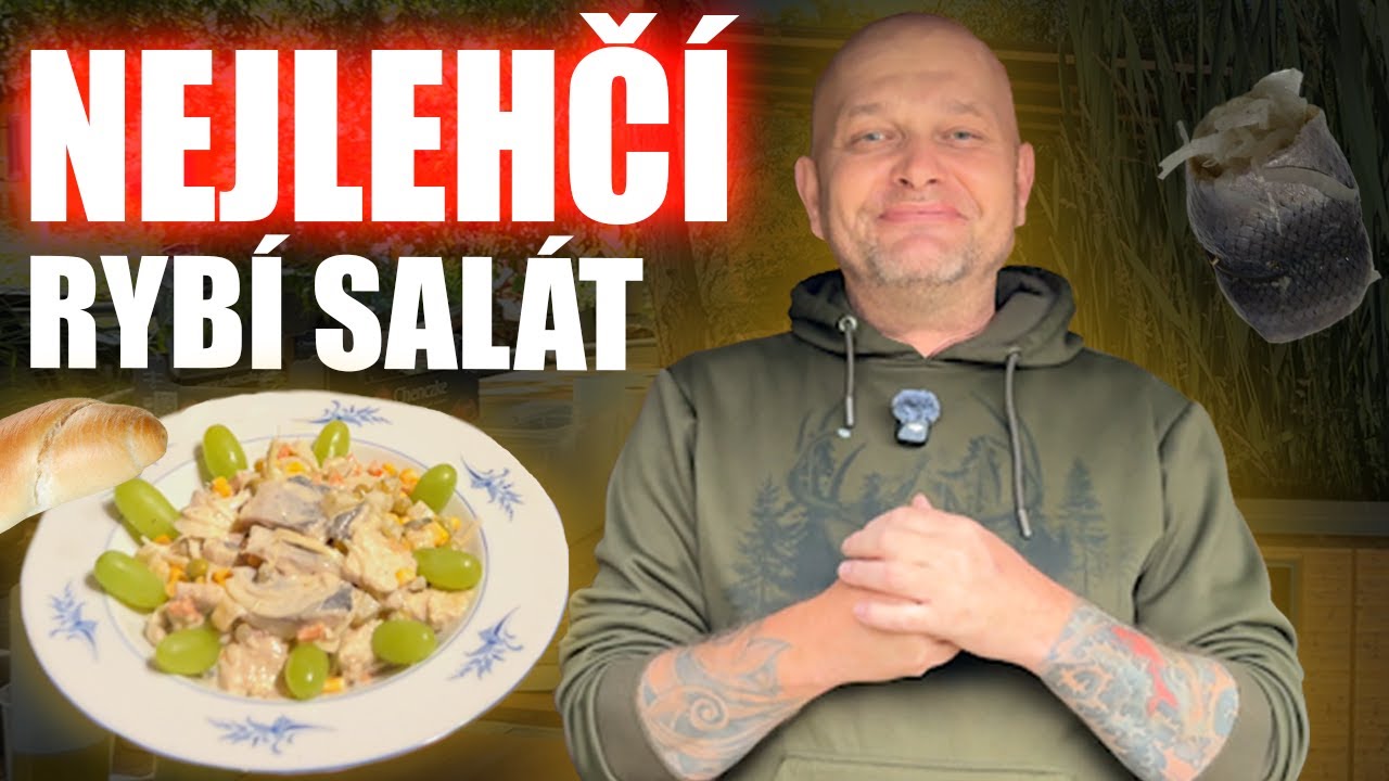 Nejjednodušší rybí salát? 🐟🥗 – připravíte ho za pár minut!