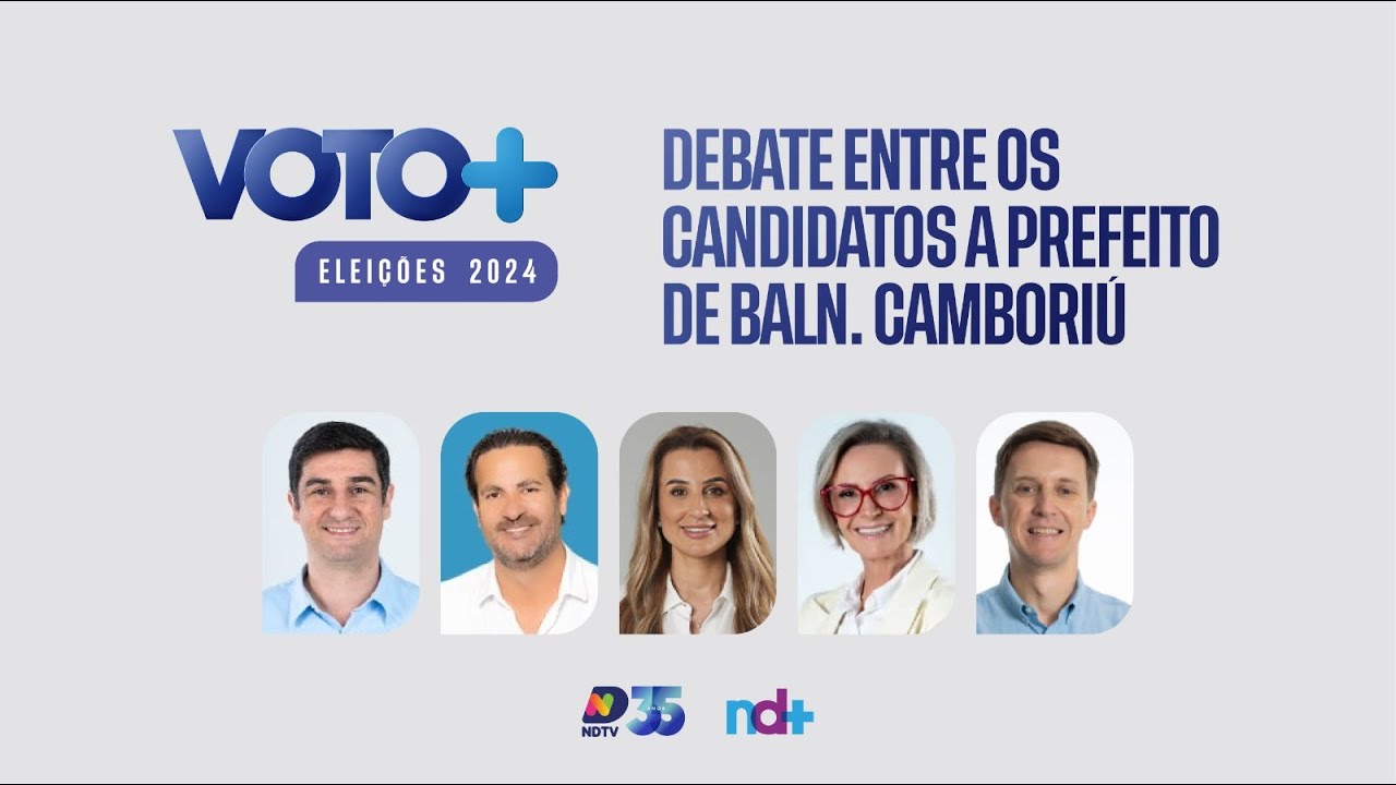 Eleições 2024: debate à Prefeitura de Balneário Camboriú