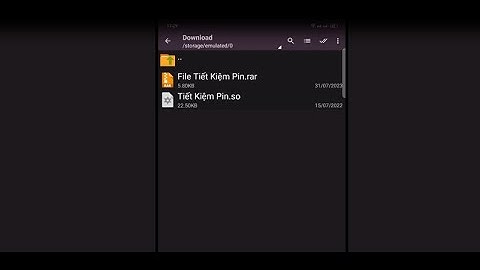 🔧Cách Tiết Kiệm Pin Trên Android✅File (so) 23Kb 🚀 Coi * 7749 Ngày Không Hết | No Root |