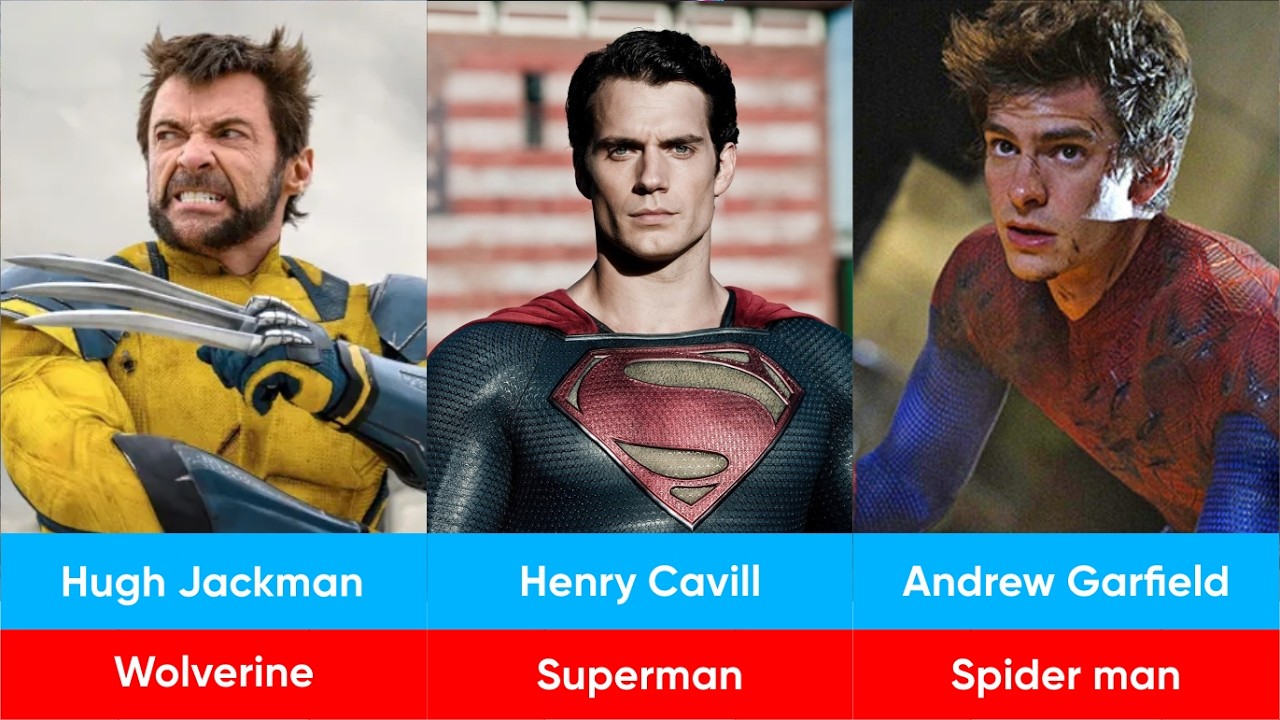 Actors Who Were Born to Play Superheroes