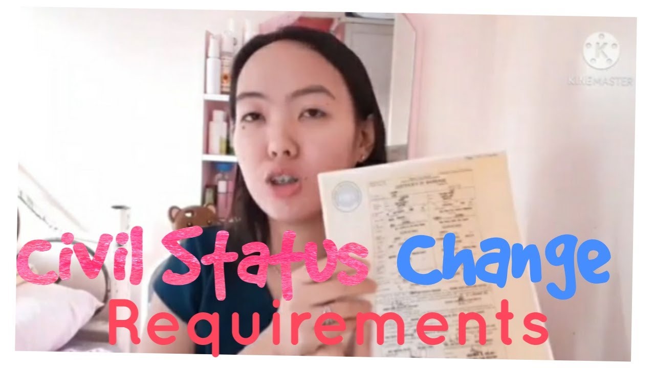 Marital Status Change Requirement & Changing Your Surname Thoughts