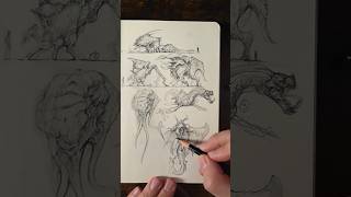 ✏️Want Better Creatures? Start With Sketchpages Like This!