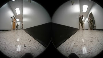 WIU Army ROTC-Spring 2018-Clearing a Hallway-3