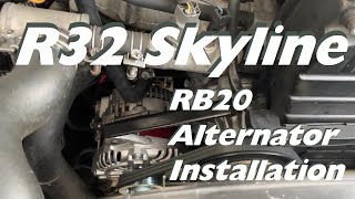 Installing an ARD High Output Alternator on an RB20DET