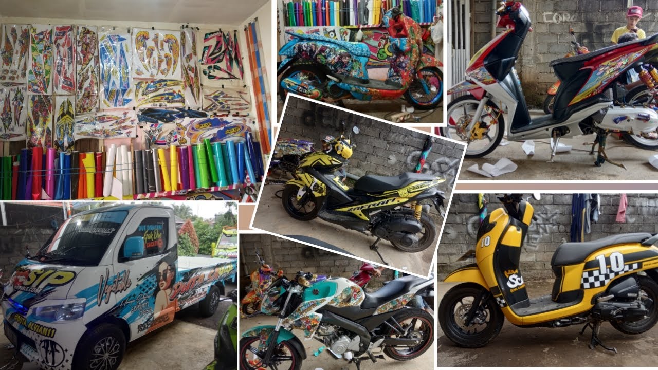 Review Tempat Variasi Stiker & Lihat Hasil Pengerjaan Comprenk Design #1 Variasi Stiker