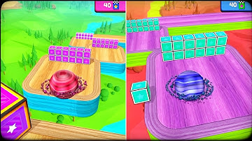 Going Balls🥎(Vs) New Ball🪐 Speedrun Walkthrough:iOS,Android Color Ball Run New Update
