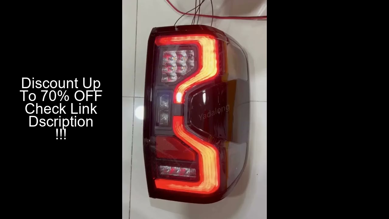 Car LED Truck 4x4 Tail Lights Tail Lamps Turn Signal Fog Lamp Modified LED Taillight For Ranger 2022