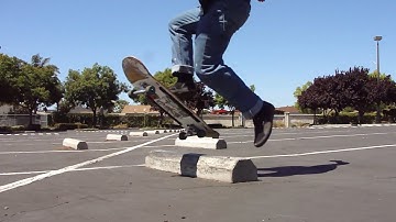 No Comply Using A Parking Block Tutorial