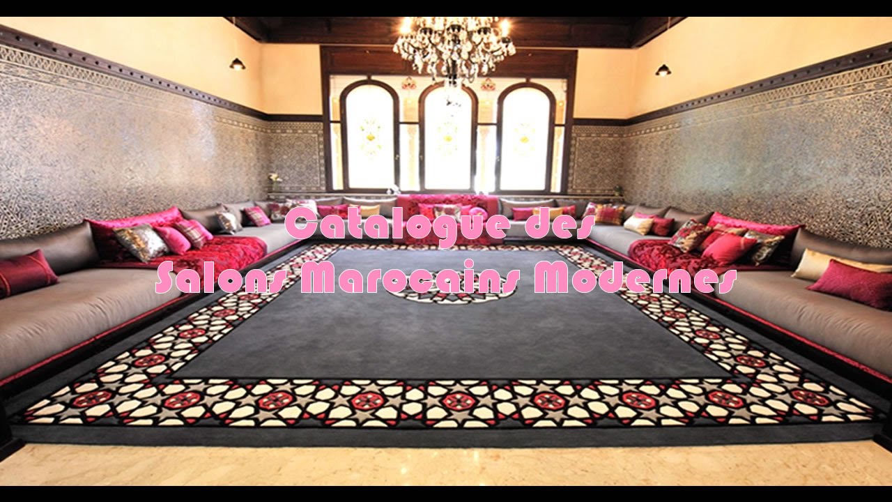 Catalogue des salons marocains youtube