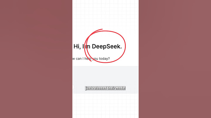DeepSeek Drama, Explained