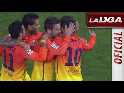 Resumen de Granada CF (1-2) FC Barcelona - HD - Highlights